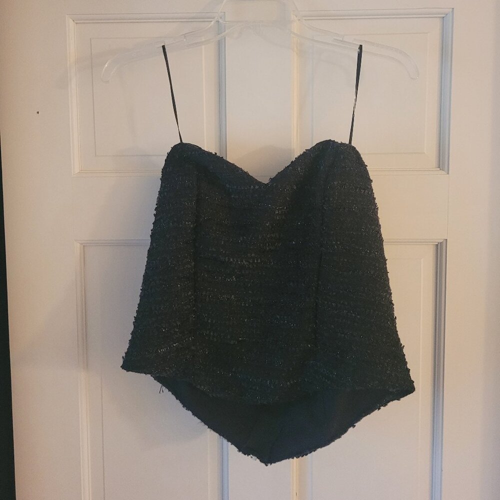 NWOT Express Black Corset Top, Size L